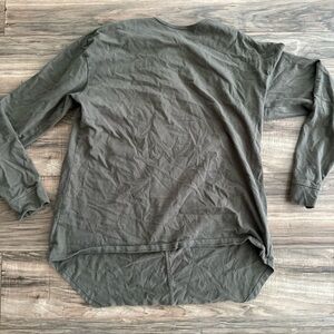 Fear of God Charcoal Long Sleeve Tee